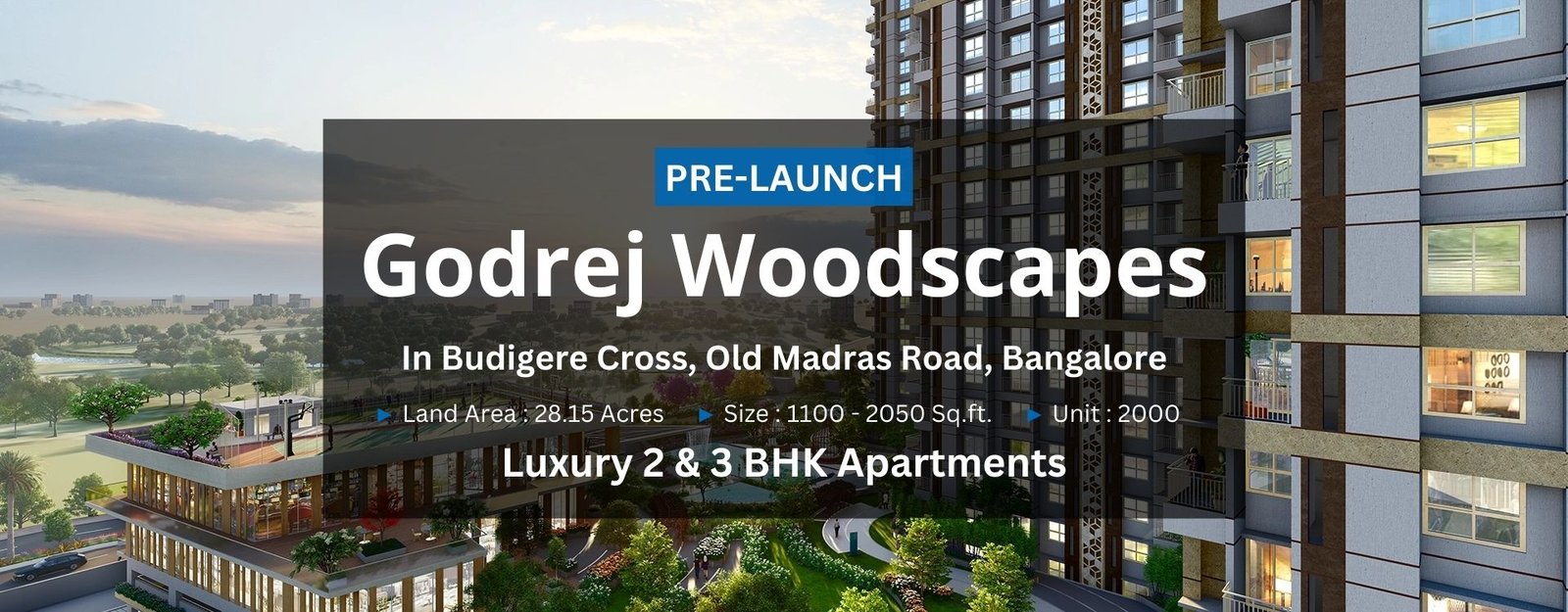 Godrej Woodscapes Banner